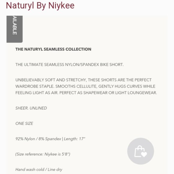 - 🆕 Naturyl Basic Biker Shorts Dusty Rose - Picture 2 of 4